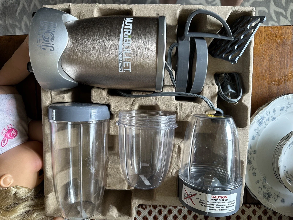 NUTRIBULLET PRO DELUXE EDITION 900 SERIES STAINLESS MAGIC BULLET