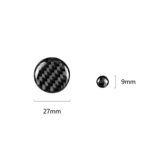 3Pcs Carbon Fiber Console Gear Shift Panel Cover Trim For Mazda CX-5 2017-2018 - Foto 3 di 12