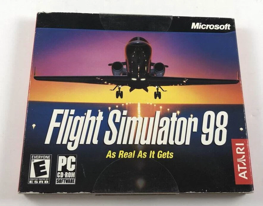 Video Game Flight Simulator 1998 for sale | eBay