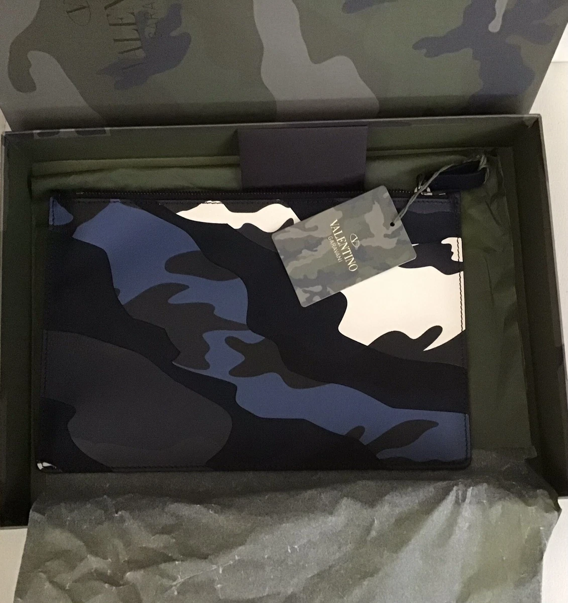 Valentino camouflage clutch clearance