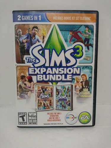 Sims 3 with 7 Expansions PC Late Night, Showtime, University, Seasons, - Picture 5 of 22