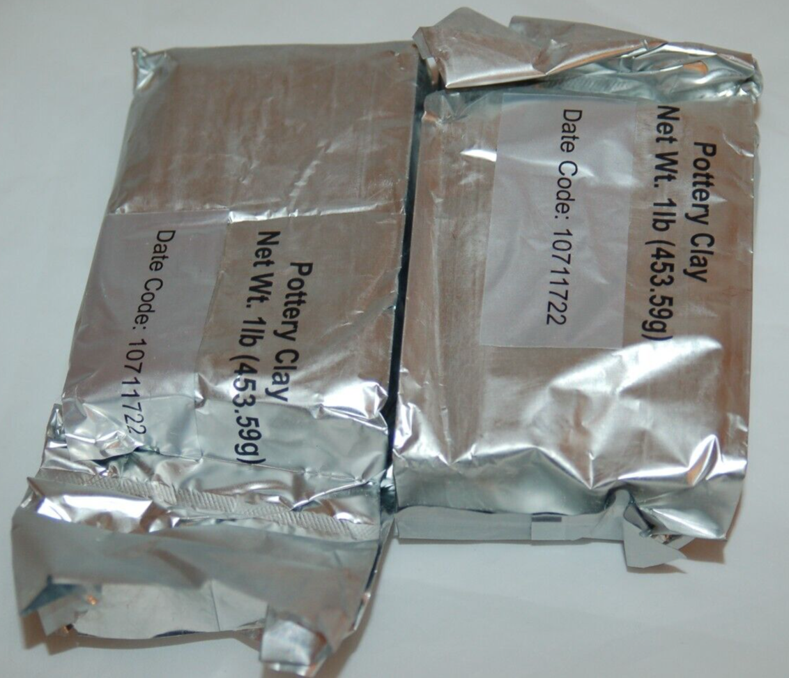 NEW REPLACEMENT CLAY BRICKS TO DO IT YOURSELF POTTERY WHEEL SEALED READ DETAILS