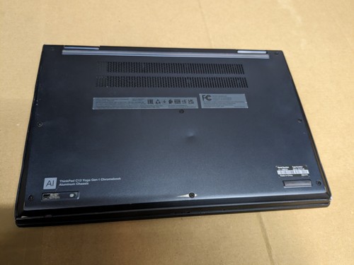 Lenovo ThinkPad C13 Yoga Gen 1 13.3" Chromebook 20UX-001PUS *Cracked Screen* - Picture 8 of 14