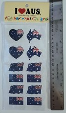 Vintage Australian Flag Temporary Tattoos