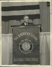1968 Press Photo Governor John McKeithen-Welcomes Legionnaires - noo45159