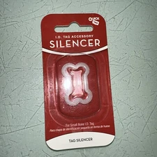 Hillman Group Pet Id Tag Silencer - Small - Bone