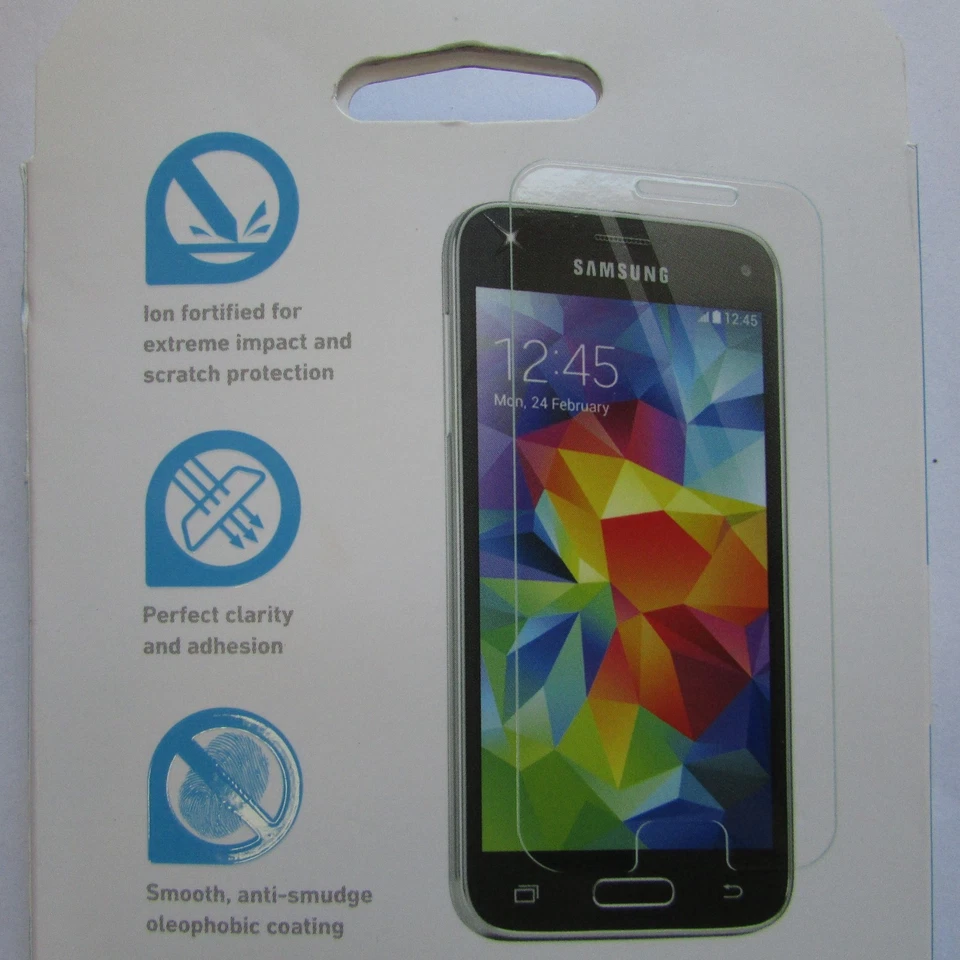 BodyGuardz Pure Tempered Glass Screen Protector Samsung Galaxy S5 Mini Brand New - Image 4 of 4