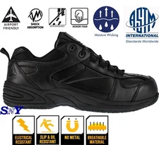 REEBOK WOMEN'S Soft Toe Service Work Slip Resistant Shoes Lightweight Boots