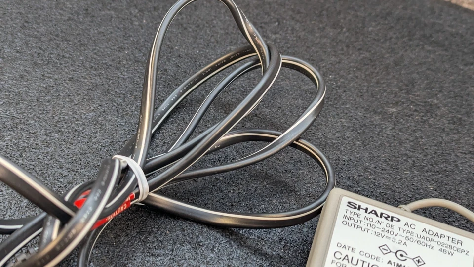 Sharp AQUOS UADP-0228CEPZ 12V 3.2A Power Supply Adapter LC15M4U LC13B2U LC15B2U - Image 3 of 4