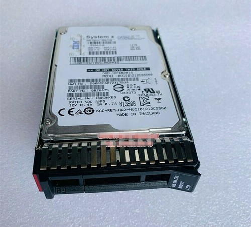 IBM 00AJ146 00AJ147 00AJ150 2.5 in 1.2TB 10K 6Gbps SAS G3HS HDD Hard Drive - Picture 5 of 5
