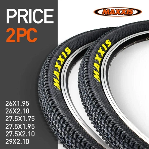 MAXXIS 26" MTB Tires | 2pcs 26×1.95 2.1 2.125 Steel Wire Bicycle Folding Tyres