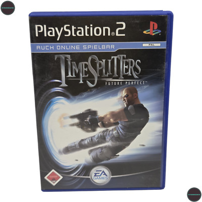 Time Splitters Future Perfect Sony Playstation 2 PS2 Spiel PAL EA 2005 USK18