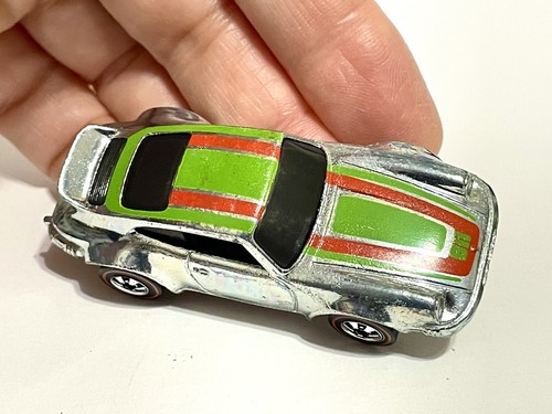 VTG Hot Wheels Super Chromes P-911 Porsche No.9200 UP 1:64 1975 Mattel - Picture 3 of 9