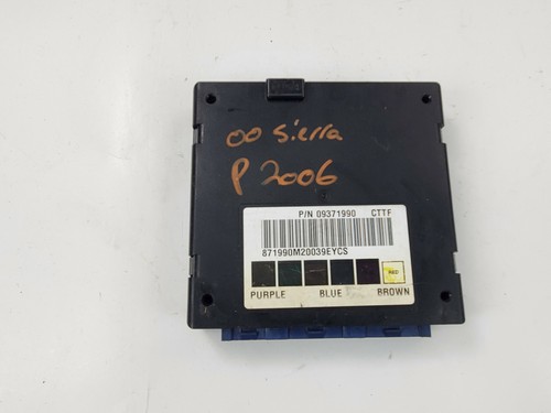 2000 GMC Sierra Body Control Module BCM BCU 09371990 OEM - Picture 9 of 12