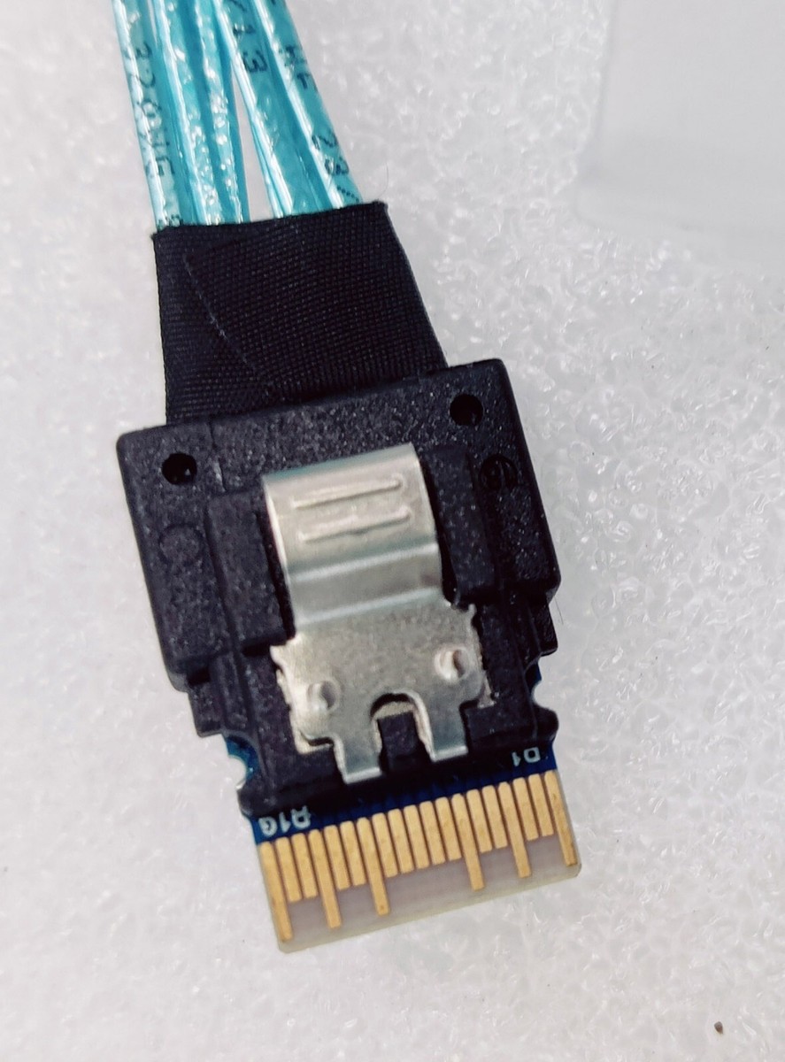 S.N　3000Rのみケーブル無し New SlimSAS to SATA Storage Cable MPN: 25CFM-600800-A4R by