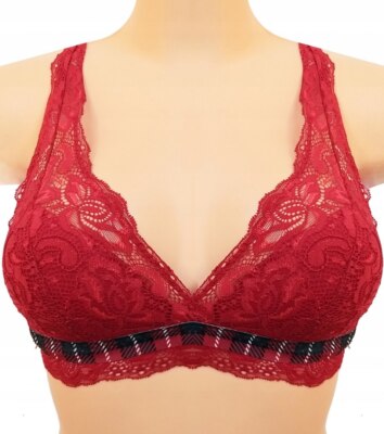 NEW TEZENIS red soft bra 70B