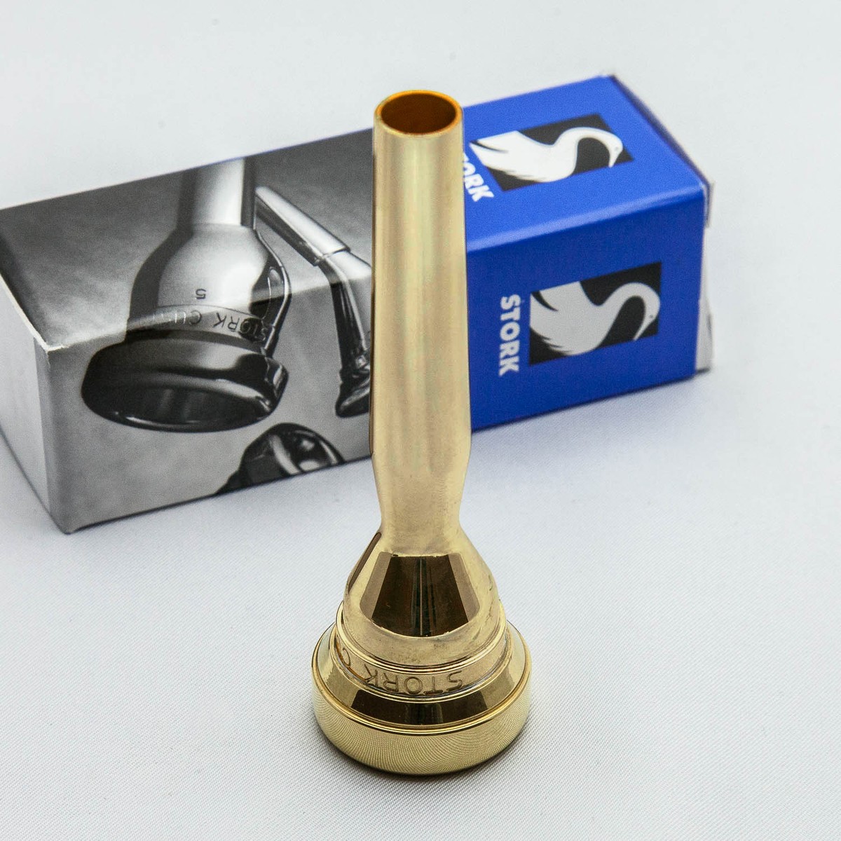 ストーク LT10 スタジオマスター STORK Geniune Stork Studio Master LT10 Silver Trumpet Mouthpiece