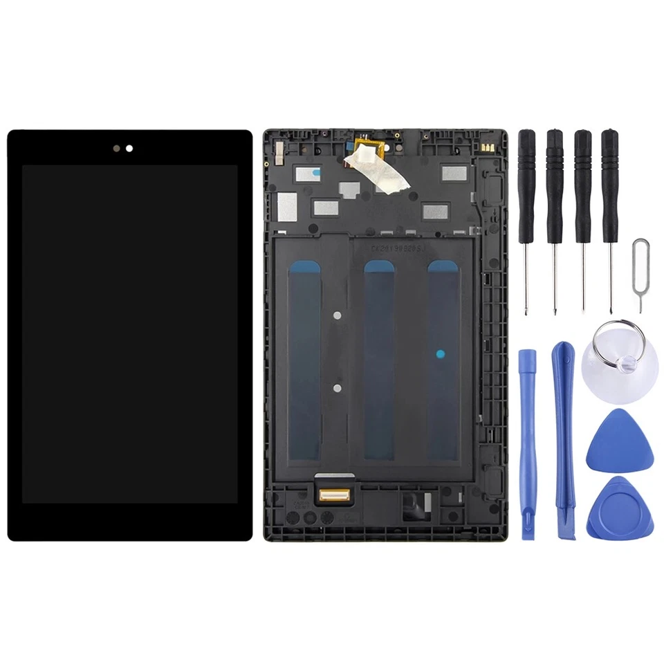 Pantalla LCD OEM para digitalizador + marco Amazon Fire HD 8 (2018) 8ª generación L5S83A Foto 2 de 4