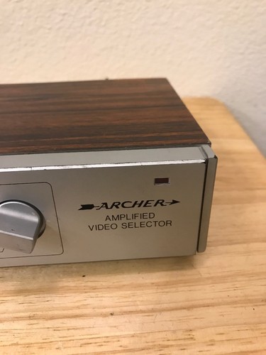 Radio Shack Archer Amplified Video Selector 15-1262 Made in Japan Vintage - Picture 5 of 11