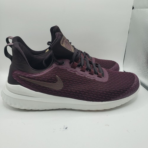 NIKE Renew 'Rival' Bordeaux Burgundy Competition Running Shoes Men's Sz. 9