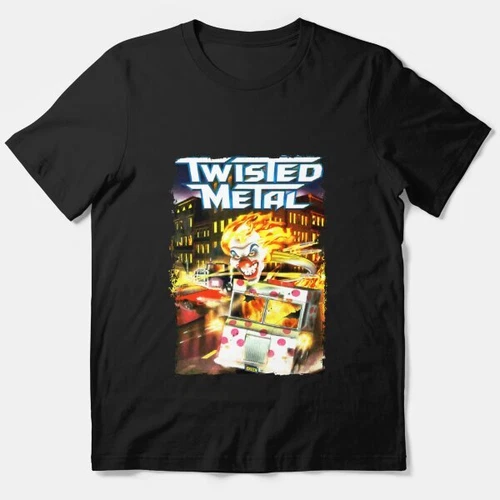 Vintage Twisted Metal T-Shirt Essential T-Shirt - Bild 1 von 3