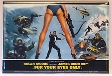 For Your Eyes Only Movie Poster MAGNET 2"x3" Fridge Locker FREE SHIPPING Bond 2