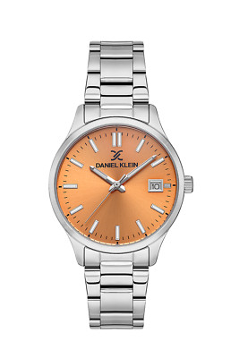 Daniel Klein Premium Women Orange Dial Watch