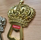2x FW13 Supreme Gold und Silber Krone Flasche Öffner Sehr Selten Zubehör 2013