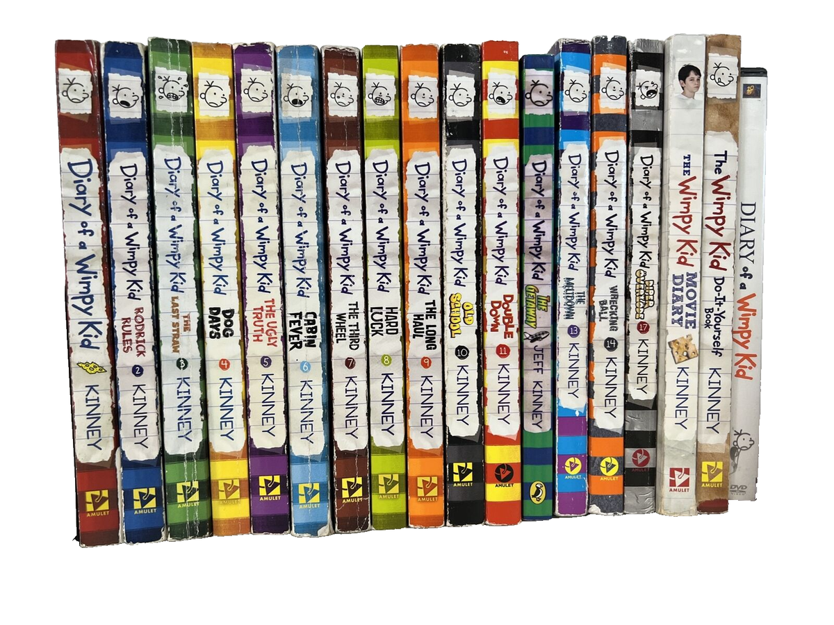 Diary of a Wimpy Kid 1-14,17, Diary, Do-it-Yourself + Movie