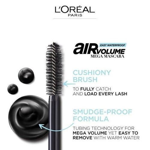 L'Oreal Paris Air Volume Mega Mascara Choose Your Type Brand *NEW* - Picture 21 of 31