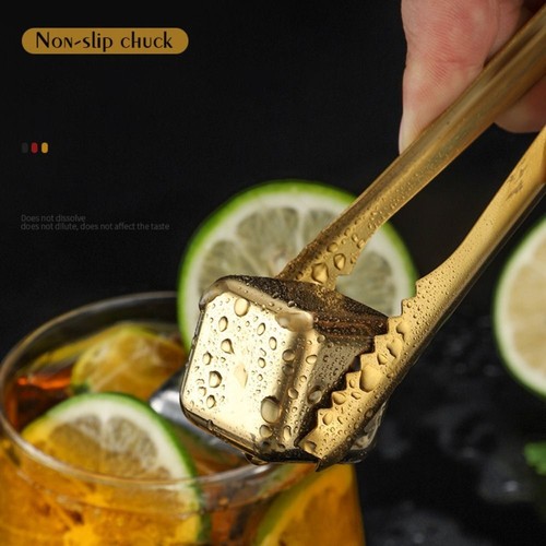 Reusable Cooling Cube 304 Stainless Steel Chilling Stones Party Ice Cubes