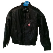 Vtg Mac Tools L Bomber Racing Jacket Windbrea...