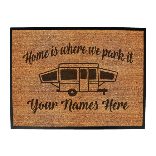 Personalised CARAVAN Christmas Gifts DOORMAT Funny Doormats Door Mat Home Gift - Picture 13 of 13