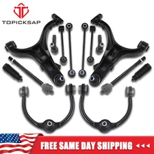 Front Upper Lower Control Arm Tie Rod for 2005-10 Jeep Grand Cherokee Commander