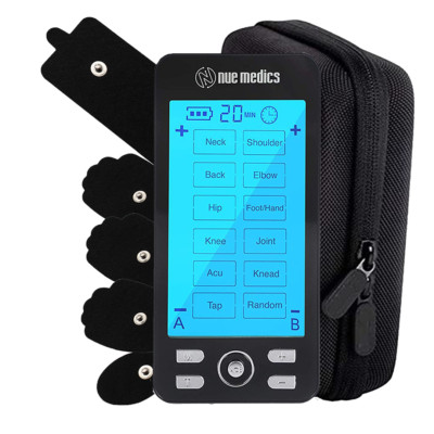 Tens Unit Muscle Stimulator Machine Pulse Massager Full Body Pain Relief Device 