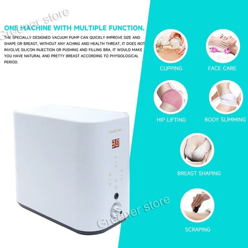 Vacuum Therapy Machine Breast Massager Enlargement Enhancer Butt Hip Lifting Pro - Picture 3 of 24