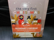 Hallmark "The Very First Christmas Recordable HC Storybook" NEW