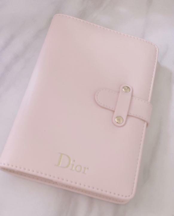 Christian Dior Novelty 2 Set Diary Notebook Notepad pink