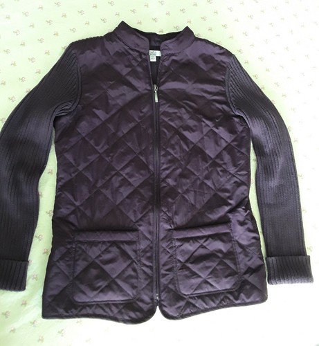 Quilted Sweater Jacket, Size PXS | eBay