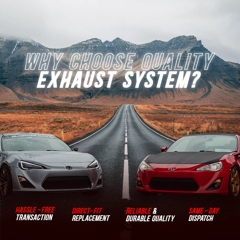 Каталитический конвертер подходит для Subaru WRX 2,0 л 2015-2021 годов выпуска с турбонаддувом передний и задний - Изображение 2 из 4