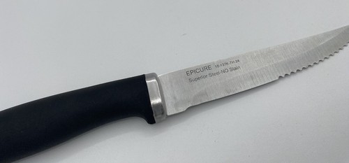 Hampton Forge - Epicure Superior Steel - Sin manchas - 4,5 in cuchillo de carne - negro - Imagen 8 de 8
