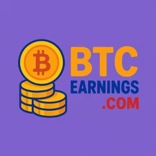 BTCEarnings.com - PREMIUM TWO WORD DOMAIN NAME - Bitcoin, Crypto, Blockchain!