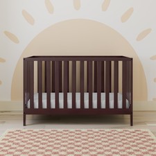 Sunset 4-In-1 Convertible Baby Crib, Espresso