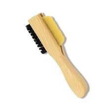 Suede Shoe Cleaner Brush-Yellow Rubber with Soft Bristle Brush for Clean&Nubuck