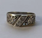 Vintage Soviet USSR ring sterling silver 925 ⭐ Size 8 Weight 2.68 g.