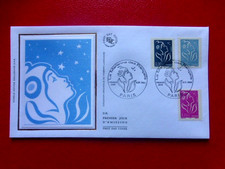 FDC sur soie 1er jour : 2005  La  Marianne des Français