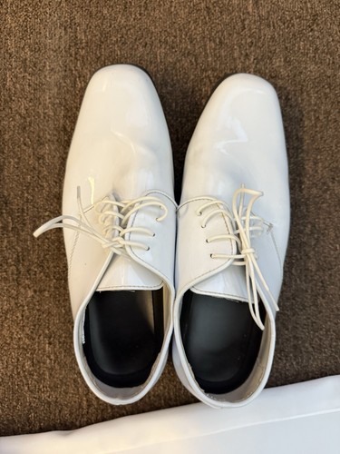 Weißer Herrenanzug Smoking Hochzeit Abendessen Anzug (Mantel + Hose + Weste + Schuhe) Größe Medium 40 - Bild 4 von 8
