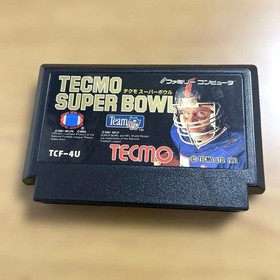 Super Bowl✨TECMO✨Famicom✨Cassette✨Out of print✨Complete product✨Rare