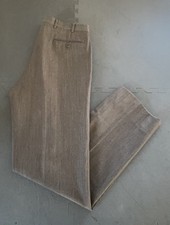 Brooks Brothers Madison Fit Flat Front Wool Dress Pants Slacks Mens 35X34