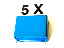 330nF, 300V~, 20%, MKP, 110°C Max, 0.33uF, RM27.5, EPCOS, B32024A3334M000, 5 Pack